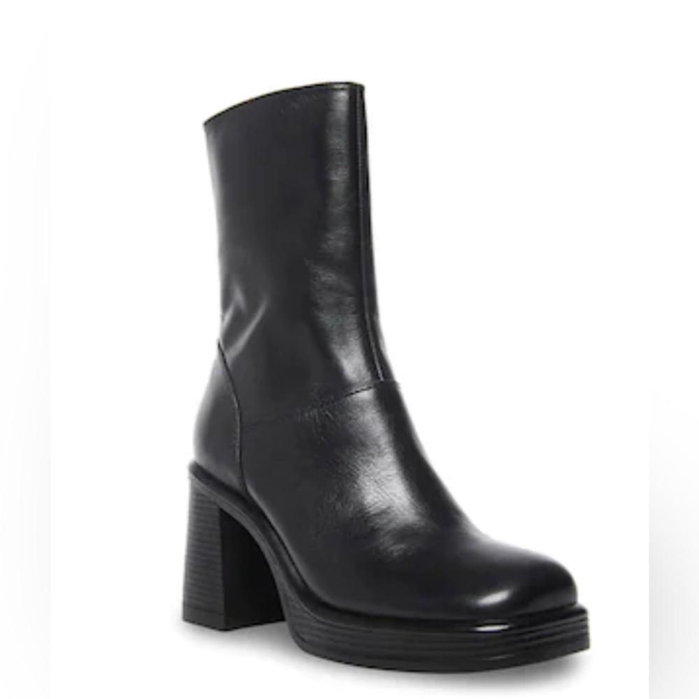 Steve Madden Black Booties